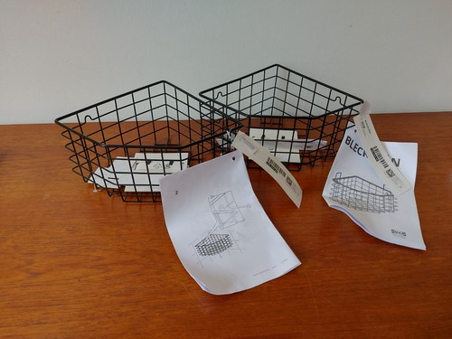Ikea blecksjön eckkorb - x,