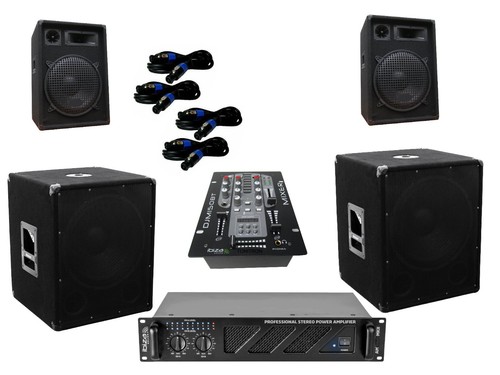 Party disco lautsprecher - party, dj