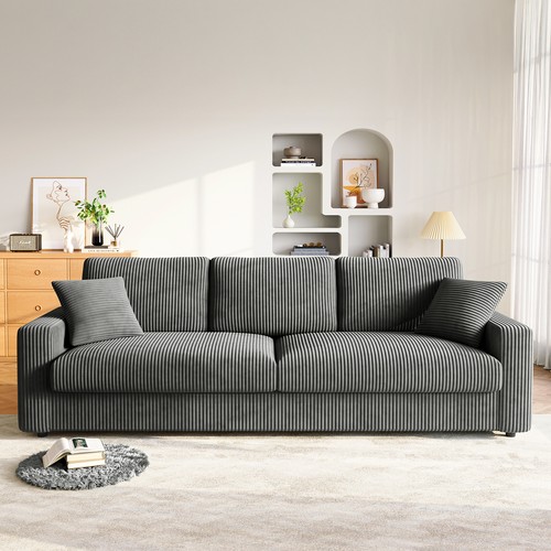 4sitzer corduroy sofa mit - sofa, 2