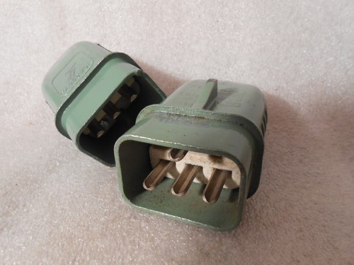 Ddr kraftstromstecker metall - ddr,