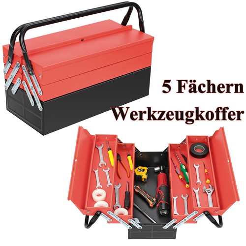 Werkzeugkasten leer metall - leer,