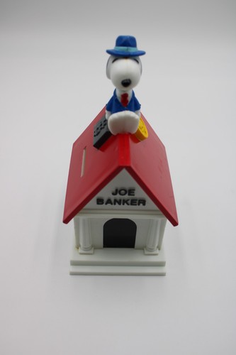 Snoopy spardose joe banker - snoopy, "
