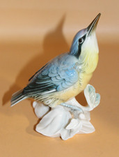 Porzellanfigur vogel kleiber - vogel,