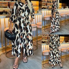 Übergröße Damen Leopard