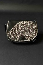 Vintage Kolster Tasche Leder Pink