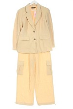 SOAKED Hosenanzug Damen Anzug Gr. DE 38 creme Business-Look