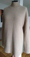 MARC CAIN 100% Kaschmir Strickpulli 38 Klassiker cognac N3 Cashmere Turtle camel