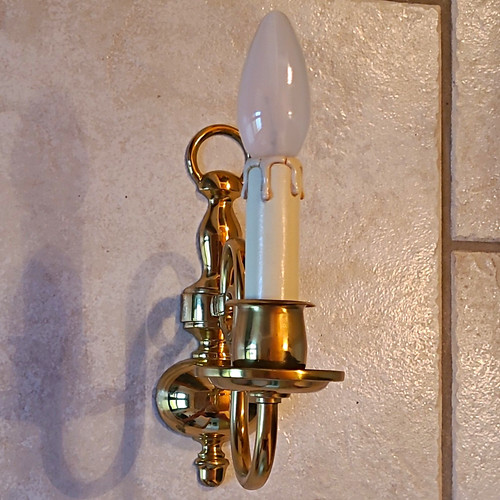 Wandleuchte innen gold - innen,