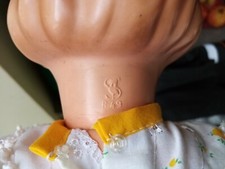 Puppe -50/60 er Jahre Puppe- Storch - knapp 50 cm groß  R49 