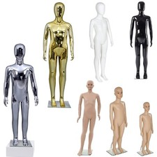 Kindermodell Schaufensterpuppe Schaufensterpuppe, drehbar und tragbar, Metallsockel