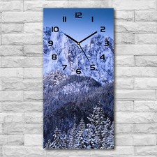 Wanduhr Echt-Glas-Küchenuhr
