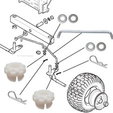 ISEKI Lenkgestänge REP-Satz