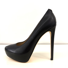 Guess High Heel Platform Pumps Leather Size EU39