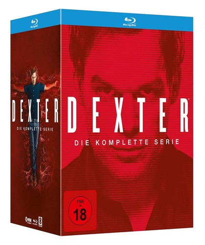 Dexter komplette serie blu ray - dexter,