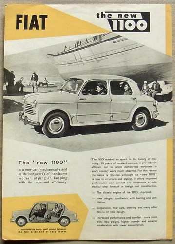 Fiat 1100 auto - fiat,
