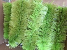 Posten Gebrauchte grüne Filterbürsten  Gartenteich Filteranlage 10 Stück 50cm 