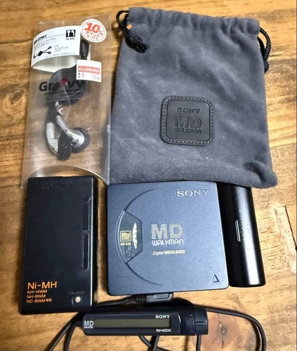 Sony e55 blau - mz-e55, minidisc