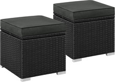 Yaheetech 2 STK. Rattan Hocker