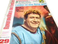 Gong  Nr.29/1966 Kulenkampff/Lilli Marlen/Lederstrumpf Comic Seite
