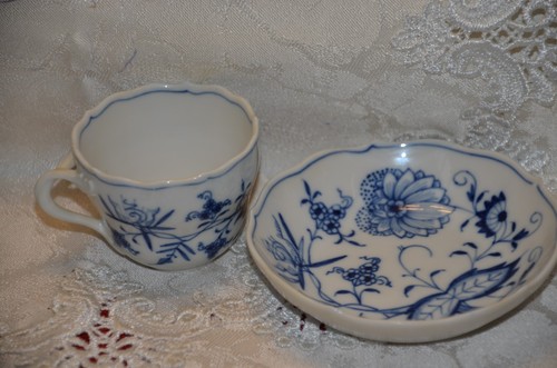Meissen zwiebelmuster tasse - tasse, &
