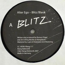 Alter Ego Blitz / Blank Vinyl