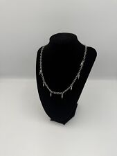 Halskette Dornen Silber Gothic Rave Modeschmuck Geschenkidee Schmuck Accessoire