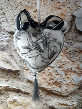 Fenster Deko Hänger Herz Anhänge Aufhänger Vintage Landhaus Shabby Chic