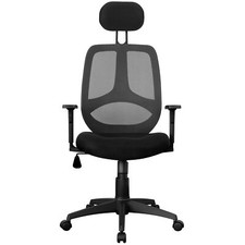 FineBuy Bürostuhl Stoff