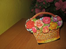 Blumenkörbchen Nadelmappe um