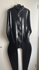 Latex Catsuit Schwarz