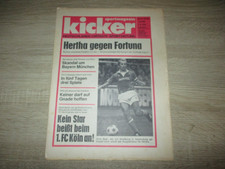 Kicker 7.6.1979 47/79 Erich Beer Hertha BSC Berlin