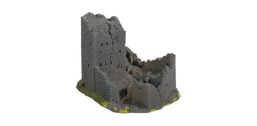 Noch 58600 burgruine - burgruine, h0-tt