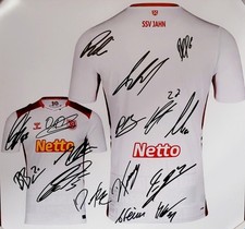 SIGNIERTES GROSSES SSV JAHN REGENSBURG FOTO , SIGNIERT TEAM 25 / 26 , HEIMTRIKOT