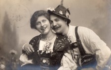 Alte AK versand am 1907 aus Oberhausen (2)