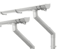 2x INEFA Dachrinnen Set