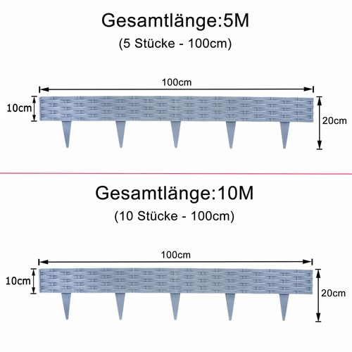 Rasenkante 50m - rasenkante, 5-50m