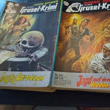 Silber Grusel-Krimi 250-299,  36 Hefte aus Sammlung. 1.Auflage, Zauberkreis Vlg.