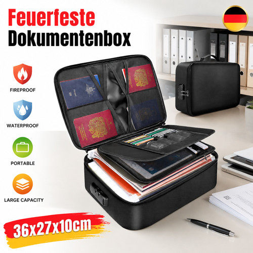 Feuerfeste dokumentenbox - feuerfeste,