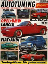 Zeitschrift AUTOTUNING von 6. 1995 Opel BMW Lancia MX-5 Zender Tigra Punto