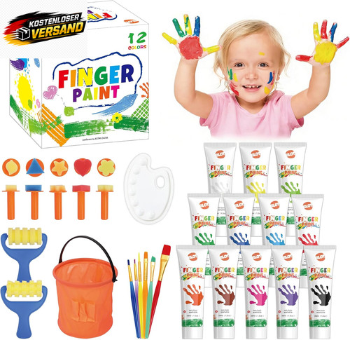 Fingerfarben set für - fingerfarben,