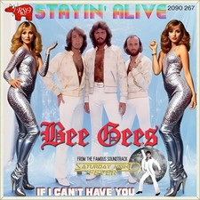 Bee gees stayin alive - gees, alive/