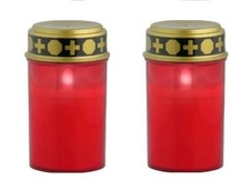 2er Set rotes LED Grablicht |