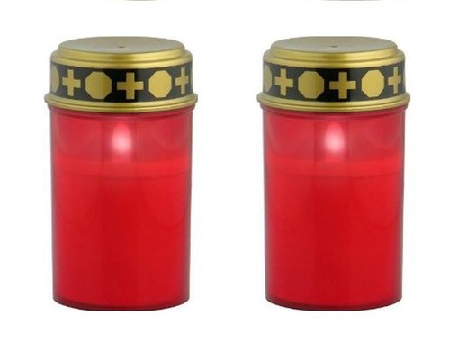 2er set rotes led grablicht - set,
