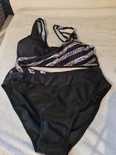 Damen Umstands Bikini Gr. M Schwarz mit GLITZER/ NEU!!!