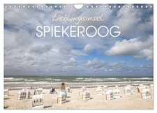 Lieblingsinsel Spiekeroog (Wandkalender 2026 DIN A4 quer), CALVENDO Monatskalend