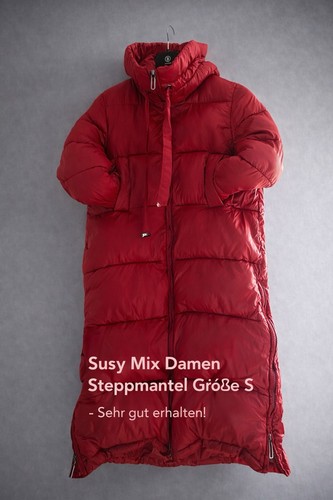 Steppmantel rot damen - steppmantel,