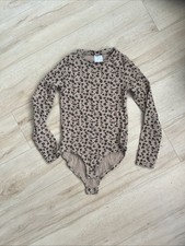 Zara Body Mädchen Leoprint Leopard Animal Gr 128 
