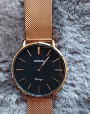 OOZOO Armbanduhr Damen, Rosegold, 4 cm Uhrenglas