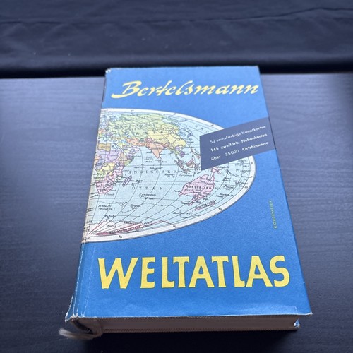 Bertelsmann weltatlas 1954 - weltatlas,,