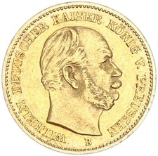 Preußen Wilhelm I. 5 Mark